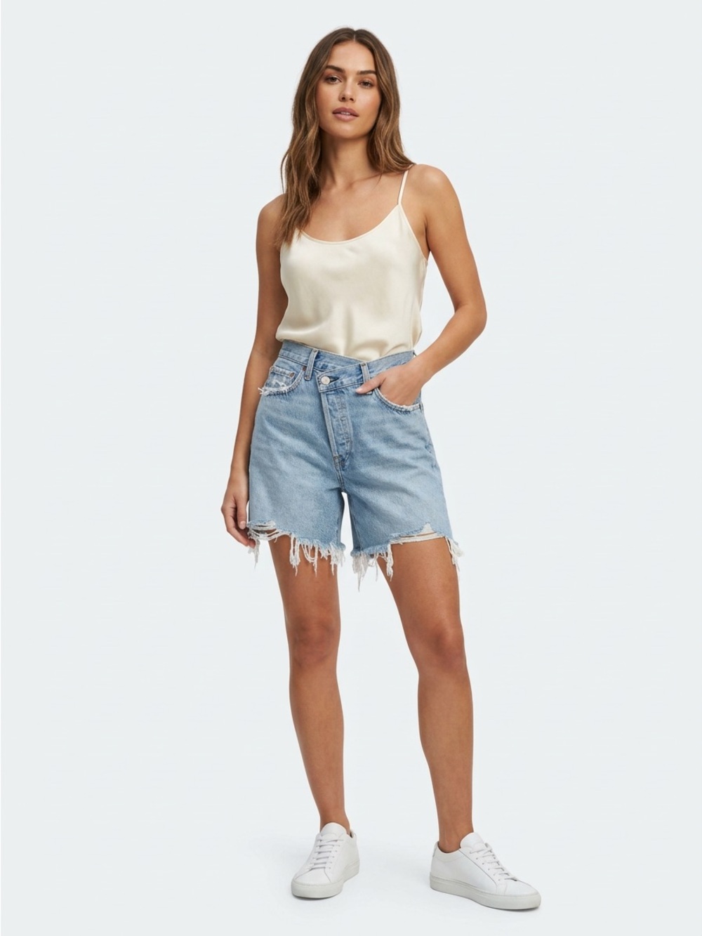 AGOLDE DENIM SHORTS